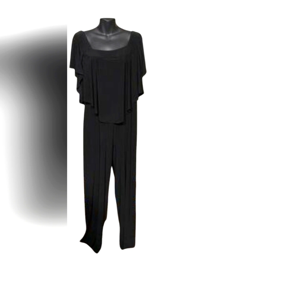 Soho Elegant Black Women's Jumpsuit One Piece XL